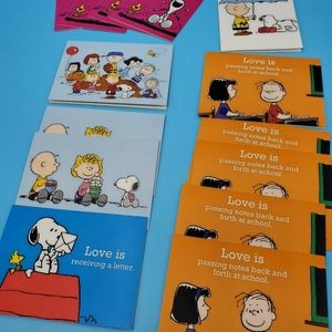 Peanuts Love Is...14 Greeting Cards with envelopes in an original box (B1)